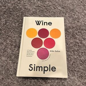Wine Simple Book by Aldo Sohm